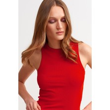 Fitilli Halter Yaka Örme ATLET-LAV10003