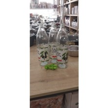 Mediterian Şeffaf cam yağı şişesi, 7 ml, 2'li set, beyaz, şeffaf tasarım