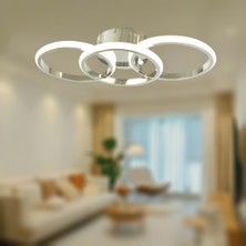 TT305-3-FSR Tt Aydınlatma Fransız Sarı Kaplama 3 Lü LED Avize