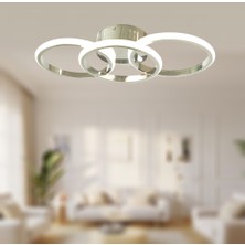 TT305-3-FSR Tt Aydınlatma Fransız Sarı Kaplama 3 Lü LED Avize