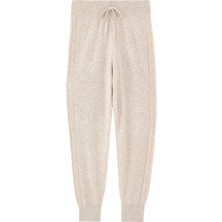 Lüks Yumuşak Kaşmir Jogger Pantolon