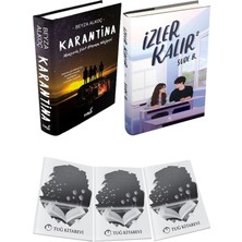 Izler Kalır 2 Ciltli ve Karantina 1 Ciltli Beyza Alkoç 2li Set + Hediyeli