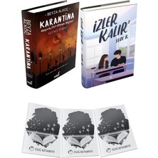 Izler Kalır 2 Ciltli ve Karantina 3 Ciltli Beyza Alkoç 2li Set + Hediyeli