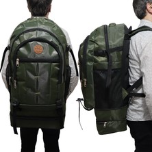 Kamp ve Seyahat Çantası – 90 Litre Su Geçirmez Dağcı Sırt Çantası,yeşil