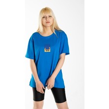 Baskılı T-Shirt Oversize