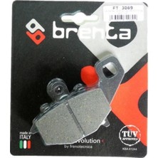 Kawasakı Zx-9r Ninja 900cc 94-95 Arka Fren Balatası Brenta Organi