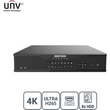 Unv 32KANAL NVR308-32X 8-Diskli H265+ Nvr Kayıt Cihazı