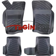 Fiat Albea 2004 3D Havuzlu Paspas Siyah