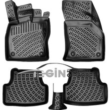 Seat Ateca 3D Havuzlu Paspas 2022 Siyah
