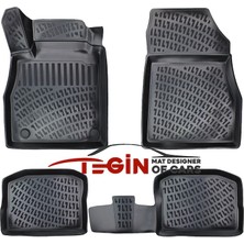 Nissan Micra 3D Havuzlu Paspas 2020 Siyah