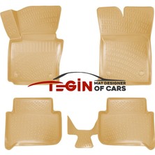 Volkswagen Touran 2006 3D Havuzlu Paspas Bej