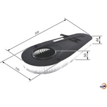 Hava Filtresi Bmw 5 F07-F10-F11 520-530-535-BMW 7 F01-F02-F03-F04 730-740 F026400365