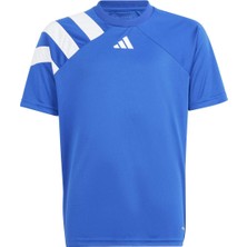 adidas fortore 23 çocuk lacivert yuvarlak yaka forma