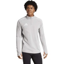Adidas TIRO25C Training Top Erkek Gri Dik Yaka Ceket