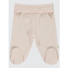 Bebetto Kız Bebek Patikli Tek Alt 0-3 Ay Gül Kurusu