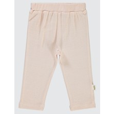 Bebetto Kız Bebek Patiksiz Tek Alt 6-18 Ay Gül Kurusu