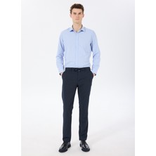 People By Fabrika Normal Bel Normal Paça Lacivert Erkek Chino Pantolon PBF5SM-PNT 5019