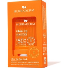Glow Up, Tüm Ciltler Için Aydınlık 50+ Spf Stick Güneş Koruyucu 19 gr