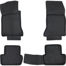 Mercedes-Benz B Serisi 2018 ve Sonrası W247 Premium Havuzlu 5d Oto Paspas Takımı Tam Uyumlu