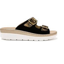 Kadın Sandalet 5619 Green Life Stretch Women's Footwear Black