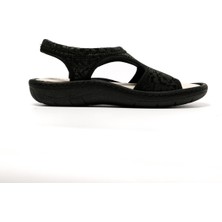 Kadın Sandalet 5364 Green Life Stretch Women's Footwear Black