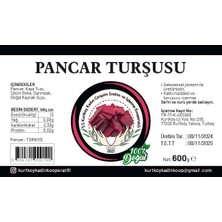Kurtköy Kadın Kooperatifi PANCAR TURŞUSU