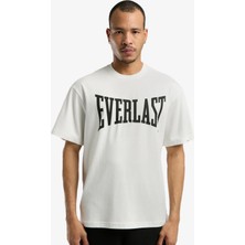 Everlast Ever Classics Comfort Logo Erkek Beyaz T-Shirt TM0045-112