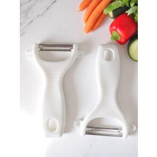 SürLaz Oyacak ve Soyacak Patlıcan Kabak Salatalık Kurutmalık 2li Set  Meyve Soyacağı