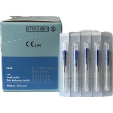 Hualong Akupunktur İğnesi Kuru İğne 0.20x13 mm 200’lük Paket 5 Kutu 1000 Adet
