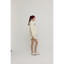 Kadın Vanilya Nyc Baskılı Sweatshirt