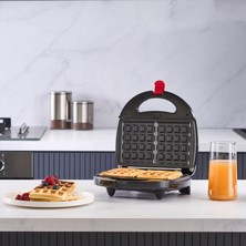 Homend Toastbuster 1325H Waffle Plakalı Portatif Tasarım Tost Makinesi