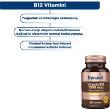 Dynavit Vitamin B12 1000 Mcg 100 Dil Altı Tablet