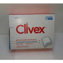 Clivex Şeffaf Pu Hazır Pansuman Örtü 9 x 10 cm 25li C6110P