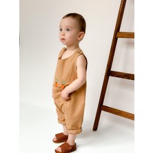 Mia Baby Nakışlı Yazlık Efil Tulum