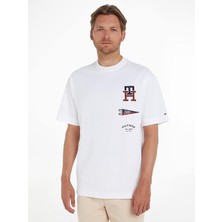 Th 1985 Nakış Yazılı T-Shirt