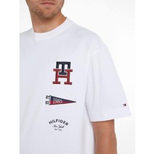 Th 1985 Nakış Yazılı T-Shirt