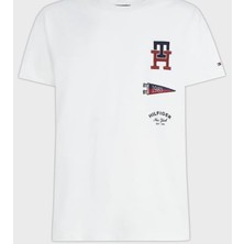 Th 1985 Nakış Yazılı T-Shirt