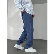 Wkm Casual Erkek Baggy Denim Kot Pantolon