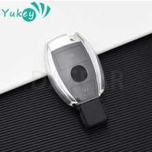 Mercedes A B C E Gla Glc Glk Şeffaf Anahtar Kılıfı
