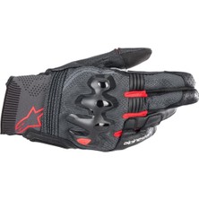 Alpinestars Morph Korumalı Motosiklet Eldiveni Siyah  Kırmızı