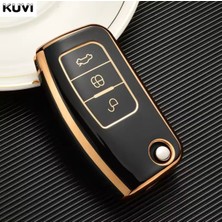 Ford Focus Anahtar Kılıfı Siyah-Gold