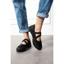 Albishoes Günlük Kadın Babet Kolay Giyilebilir Hava Alabilen Hafif Rahat Esnek Kadın Spor Ayakkabı