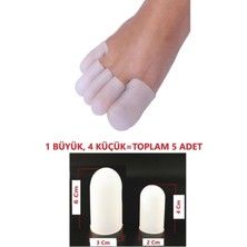 Peddy Ayak 5 Parmak Için Parmak Koruyucu Hortum Tüp