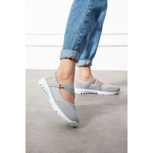 Albishoes Günlük Kadın Babet Kolay Giyilebilir Hava Alabilen Hafif Rahat Esnek Kadın Spor Ayakkabı