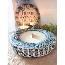 Özel Seri Bohemmum Tasarım Sedir Ağacı Kokulu Soya Wax Mum/ Hediyelik Mum