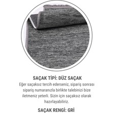 Azra Kaymaz Taban Antrasit Halı – Salon, Çocuk Odası ve Mutfak Için Yıkanabilir, Yumuşak Kilim