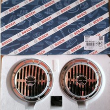 Bosch Yüksek Ses Süperton Büyük Kafa Nikelaj Korna 12V 325/400Hz 110DB