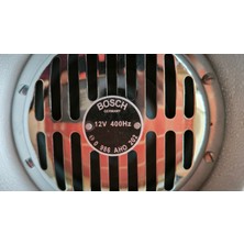 Bosch Yüksek Ses Süperton Büyük Kafa Nikelaj Korna 12V 325/400Hz 110DB