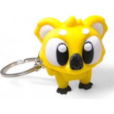 Hareketli Sevimli Koala Anahtarlık