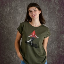 Dancing Kadın Baskılı T-Shirt